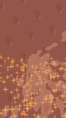 Lüks hareket projeleri için soyut tasarım stili animasyonu olan üst düzey dijital doku