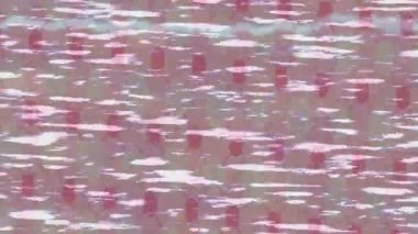 Benzersiz dijital animasyon tarzı grafikleri olan yaratıcı ortam tasarımı için yenilikçi hareket dokusu