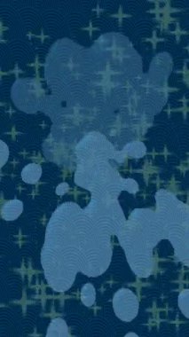 Benzersiz video giriş tasarımı projeleri için detaylı yüzey kalıbı film animasyon stili grafik girişi