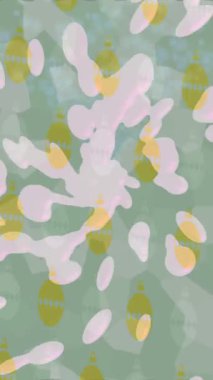 Dijital doku yüzey tasarım biçimi ile modern video animasyonu için gelişmiş hareket grafikleri