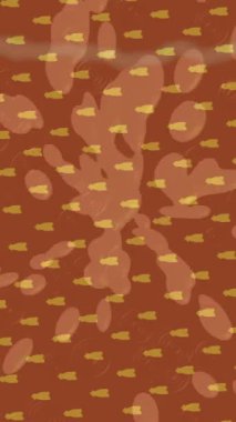 Organik desenli yüzey giriş stili video film sanatı ile soyut arkaplan tasarımı