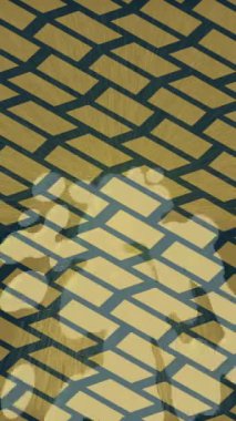 Soyut hareket desenli fütüristik video üretimi için dinamik dijital arkaplan