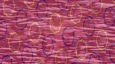 Profesyonel video projeleri sanat tarzı için organik hareketli arkaplan tasarımı