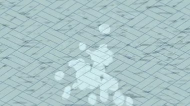 Benzersiz video giriş tasarımı projeleri için detaylı yüzey kalıbı film animasyon stili grafik girişi