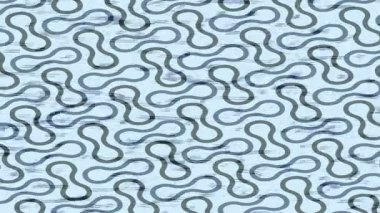 Benzersiz dijital animasyon tarzı grafikleri olan yaratıcı ortam tasarımı için yenilikçi hareket dokusu