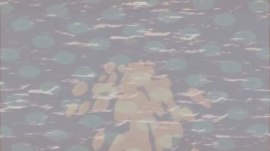 Estetik doku arkaplan tasarımı renkli hareket grafikleri ile moda film giriş profosyoneli