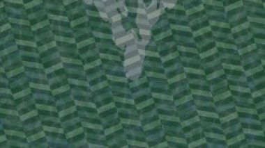 Soyut hareket desenli fütüristik video üretimi için dinamik dijital arkaplan