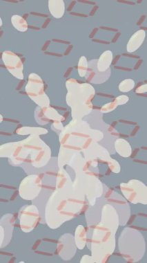 Profesyonel video projeleri sanat tarzı için organik hareketli arkaplan tasarımı