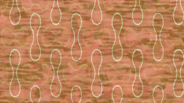 Benzersiz video giriş tasarımı projeleri için detaylı yüzey kalıbı film animasyon stili grafik girişi