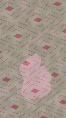 Soyut hareket desenli fütüristik video üretimi için dinamik dijital arkaplan