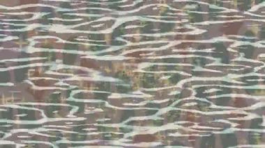 Benzersiz dijital animasyon tarzı grafikleri olan yaratıcı ortam tasarımı için yenilikçi hareket dokusu