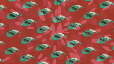 Benzersiz hareket dokusu tasarım sanatı ile profesyonel video düzenleme için modern soyut grafikler