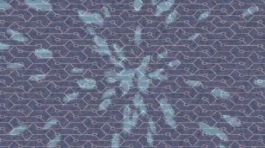 Dijital doku yüzey tasarım biçimi ile modern video animasyonu için gelişmiş hareket grafikleri