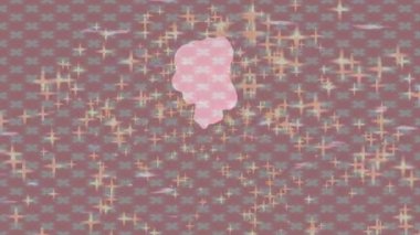 Yaratıcı video düzenleme film arkaplan tasarımı için minimalist organik hareket grafikleri