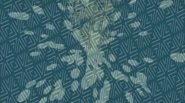 Yaratıcı video düzenleme film tasarımı için benzersiz hareket grafikleri biçimi giriş hareketi video pro