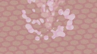 Benzersiz hareket dokusu tasarım sanatı ile profesyonel video düzenleme için modern soyut grafikler