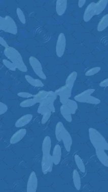 Benzersiz dijital animasyon tarzı grafikleri olan yaratıcı ortam tasarımı için yenilikçi hareket dokusu