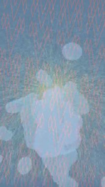 Benzersiz hareket grafikleri tasarım sanatına sahip yaratıcı film üretimi için özet bir arkaplan