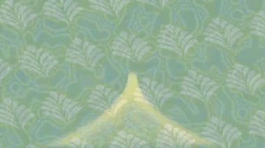 Organik desenli yüzey giriş stili video film sanatı ile soyut arkaplan tasarımı