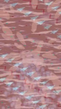 Estetik doku arkaplan tasarımı renkli hareket grafikleri ile moda film giriş profosyoneli