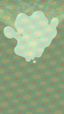 Benzersiz dijital animasyon tarzı grafikleri olan yaratıcı ortam tasarımı için yenilikçi hareket dokusu