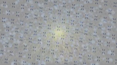 Soyut hareket desenli fütüristik video üretimi için dinamik dijital arkaplan