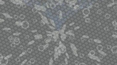 Benzersiz hareket grafikleri tasarım sanatına sahip yaratıcı film üretimi için özet bir arkaplan