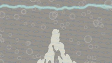 Yaratıcı video düzenleme film tasarımı için benzersiz hareket grafikleri biçimi giriş hareketi video pro