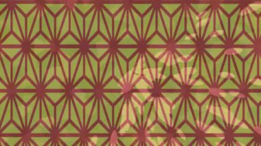 Organik desenli yüzey giriş stili video film sanatı ile soyut arkaplan tasarımı