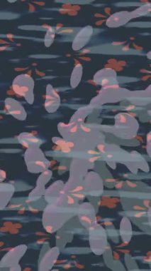 Estetik doku arkaplan tasarımı renkli hareket grafikleri ile moda film giriş profosyoneli