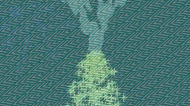 Profesyonel video projeleri sanat tarzı için organik hareketli arkaplan tasarımı