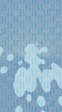 Lüks hareket projeleri için soyut tasarım stili animasyonu olan üst düzey dijital doku