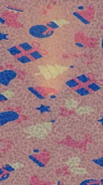 Lüks hareket projeleri için soyut tasarım stili animasyonu olan üst düzey dijital doku