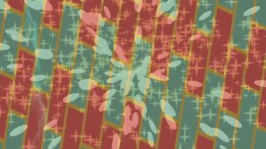 Soyut hareket desenli fütüristik video üretimi için dinamik dijital arkaplan