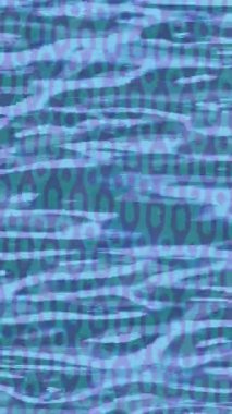 Benzersiz dijital animasyon tarzı grafikleri olan yaratıcı ortam tasarımı için yenilikçi hareket dokusu