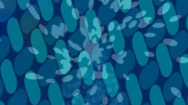 Benzersiz dijital animasyon tarzı grafikleri olan yaratıcı ortam tasarımı için yenilikçi hareket dokusu