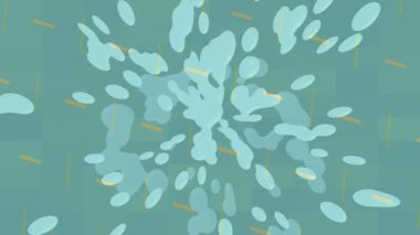 Profesyonel video projeleri sanat tarzı için organik hareketli arkaplan tasarımı