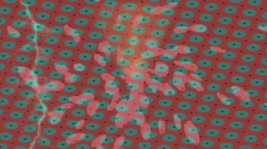 Organik desenli yüzey giriş stili video film sanatı ile soyut arkaplan tasarımı