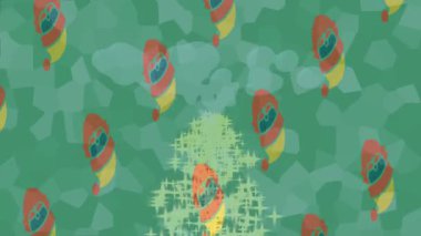 Yaratıcı video düzenleme film tasarımı için benzersiz hareket grafikleri biçimi giriş hareketi video pro