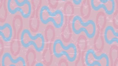 Benzersiz video giriş tasarımı projeleri için detaylı yüzey kalıbı film animasyon stili grafik girişi