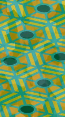 Lüks hareket projeleri için soyut tasarım stili animasyonu olan üst düzey dijital doku