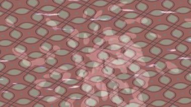 Soyut hareket desenli fütüristik video üretimi için dinamik dijital arkaplan