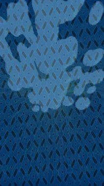 Benzersiz dijital animasyon tarzı grafikleri olan yaratıcı ortam tasarımı için yenilikçi hareket dokusu