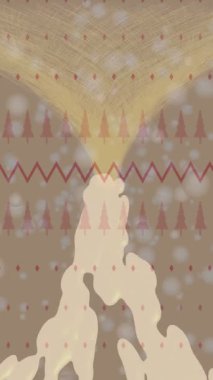 Benzersiz hareket grafikleri tasarım sanatına sahip yaratıcı film üretimi için özet bir arkaplan