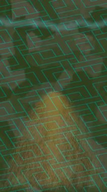 Yaratıcı video düzenleme film arkaplan tasarımı için minimalist organik hareket grafikleri