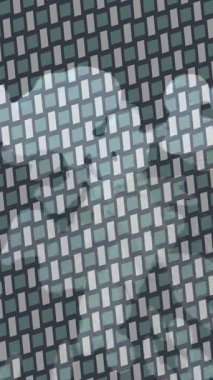 Lüks hareket projeleri için soyut tasarım stili animasyonu olan üst düzey dijital doku