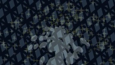 Lüks hareket tasarımı üst düzey video projeleri ve dijital sanat için zarif, pürüzsüz bir dokusu var.