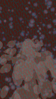 Soyut hareket desenli fütüristik video üretimi için dinamik dijital arkaplan