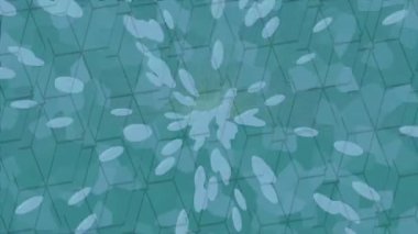 Benzersiz hareket dokusu tasarım sanatı ile profesyonel video düzenleme için modern soyut grafikler