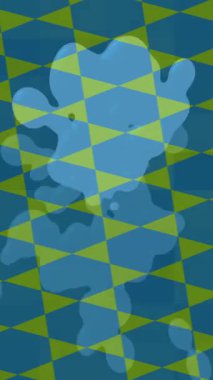 Soyut hareket desenli fütüristik video üretimi için dinamik dijital arkaplan